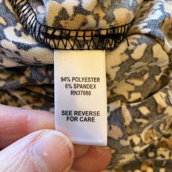 C established 1946 knee length floral‎ grunge 90s sleeveless dress size small - Picture 7 of 8